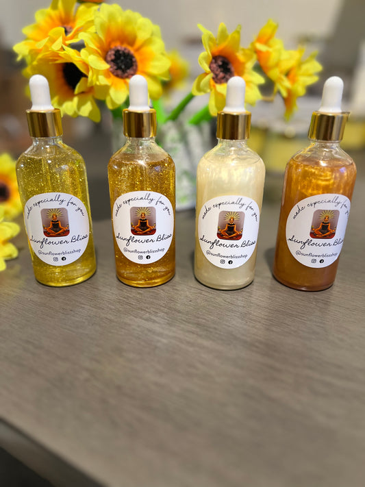 Shimmery Body Oils