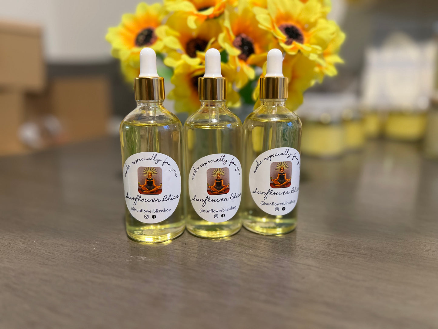 Sunflower Bliss Body Oils