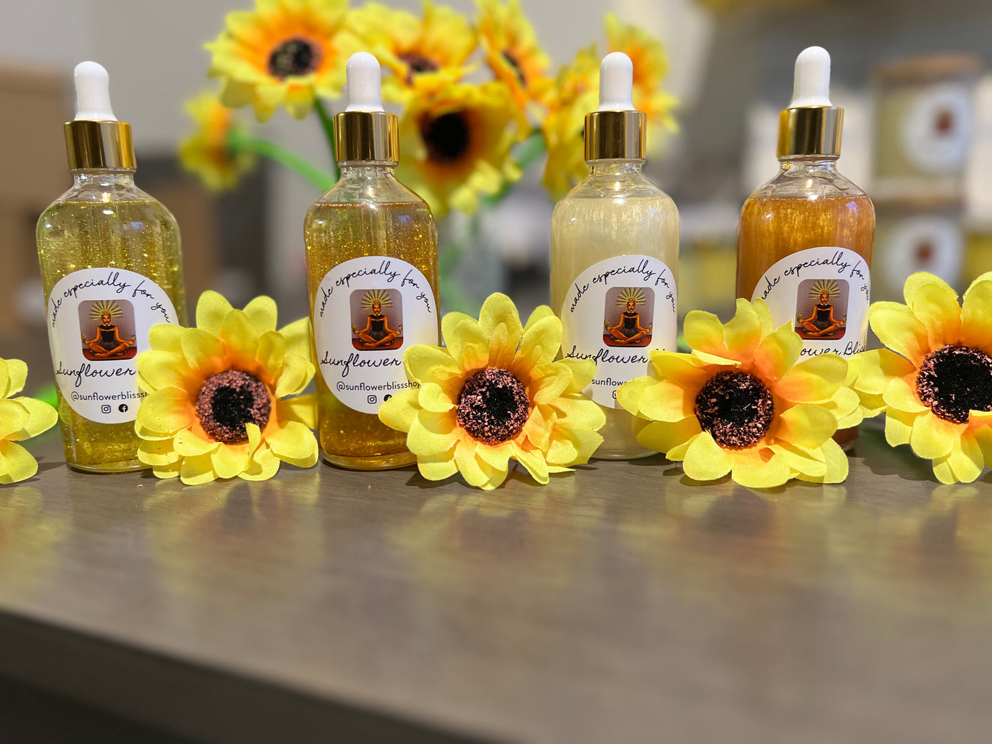 Shimmery Body Oils